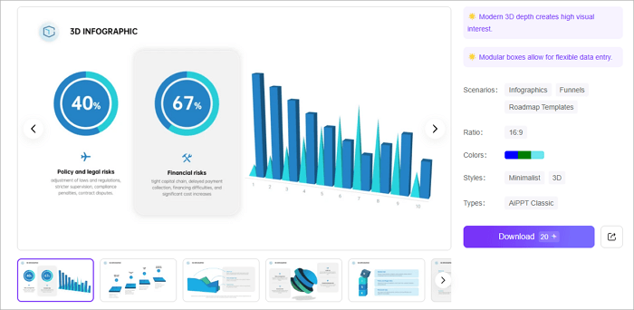8 3d infographics