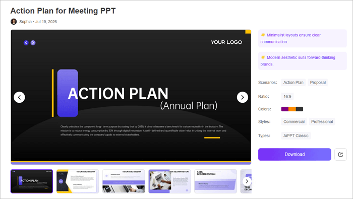 annual plan