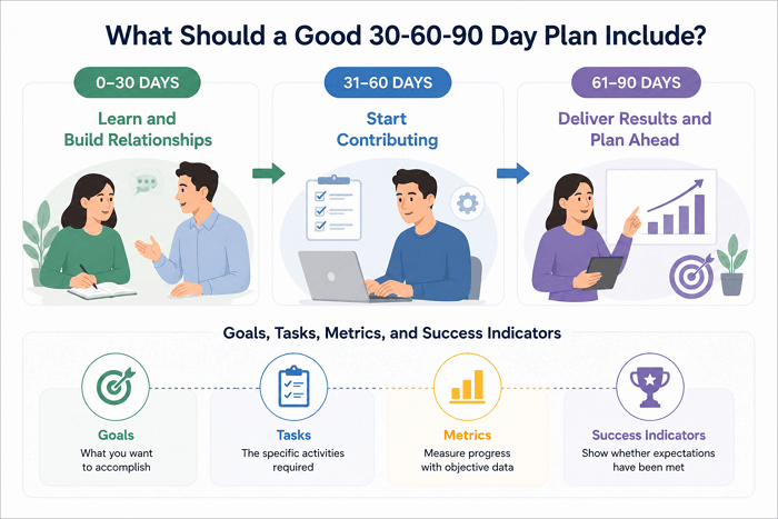 good 30 60 90 day plan
