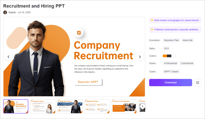 recruitment hiring ppt