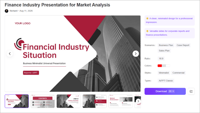 10 financial presentation