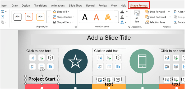 4 customize timeline