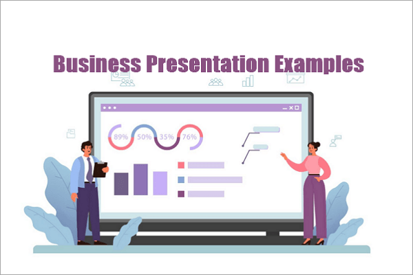 business presentation examples