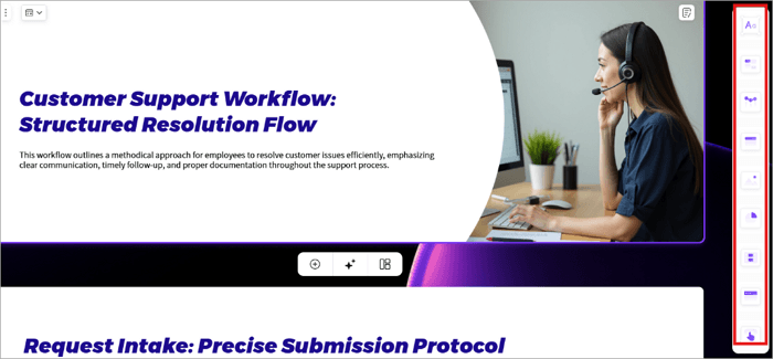 customize slides in aiappt flow