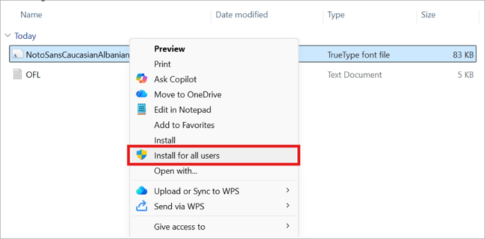 install for all users 1