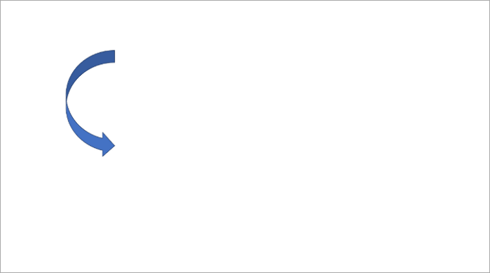3 create the arrow