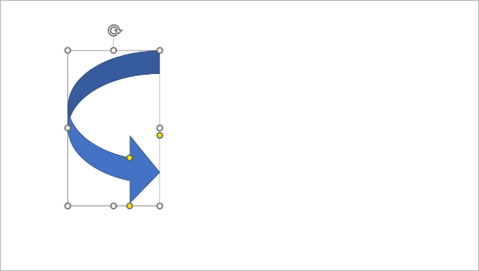 4 select the arrow