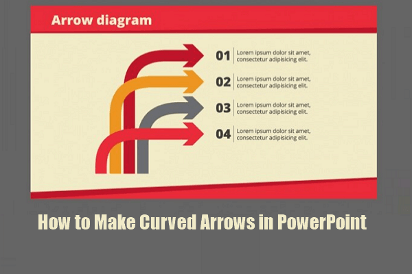 curved arrow powerpoint