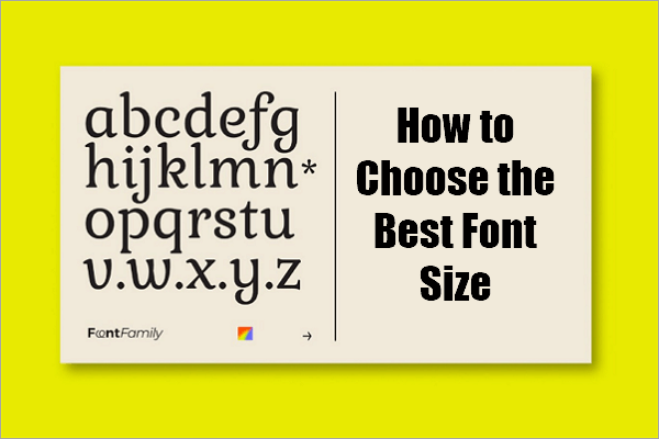 font size for ppt