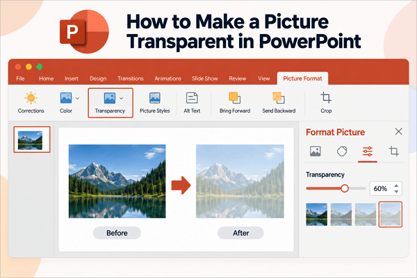 ppt image transparency