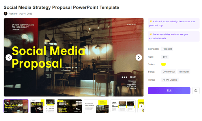 1 social media strategy proposal