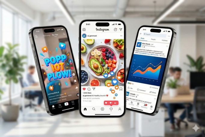 create social media images