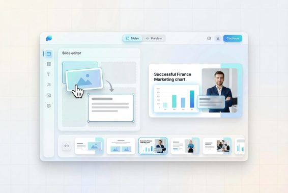 simple and intuitive slide editing experience