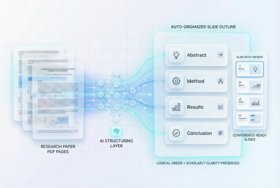 smart slide structuring for clear presentations
